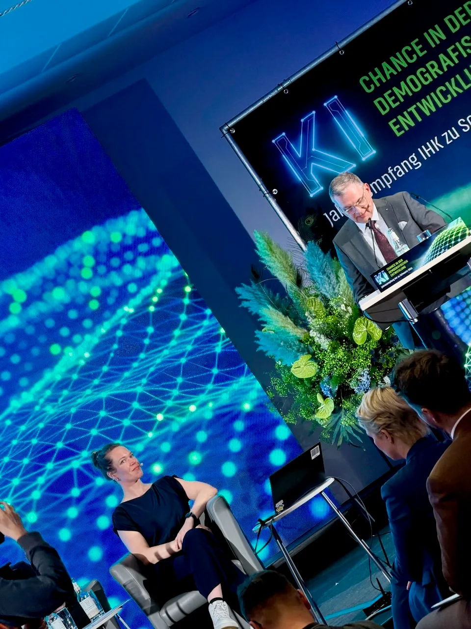 Präsident beim Jahresempfang der IHK zu Schwerin, März 2026