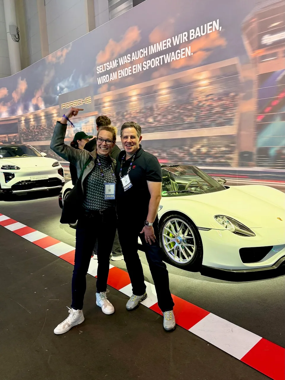 Spontanes Treffen mit Michael (  Schäferbarthold) bei der OMR