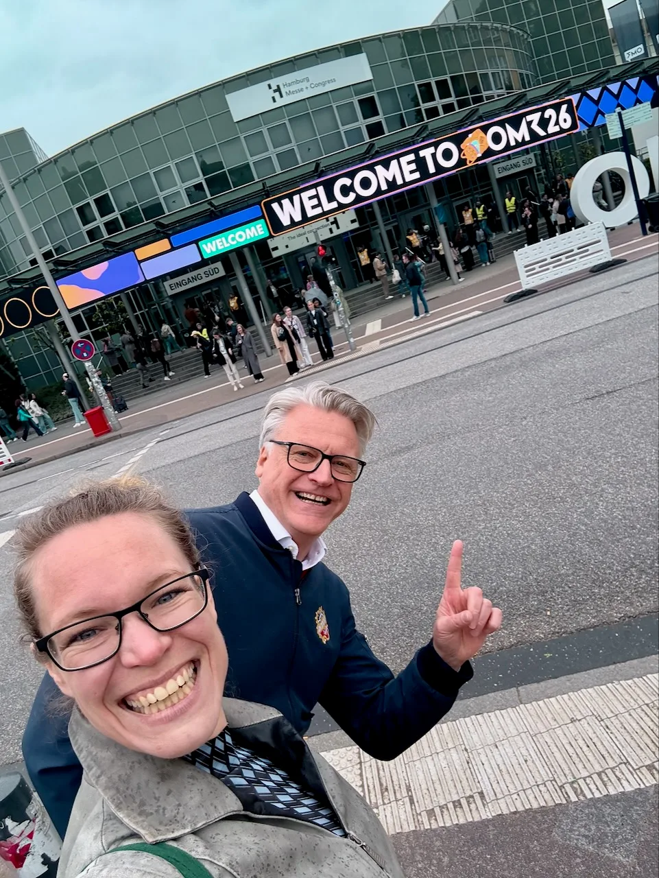 Mit Thomas Wendt bei der OMR Academy