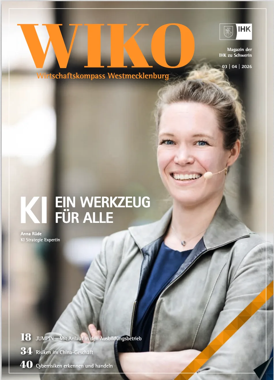 WIKO-Coverbild: KI ist ein Werkzeug für alle - insbesondere den Mittelstand